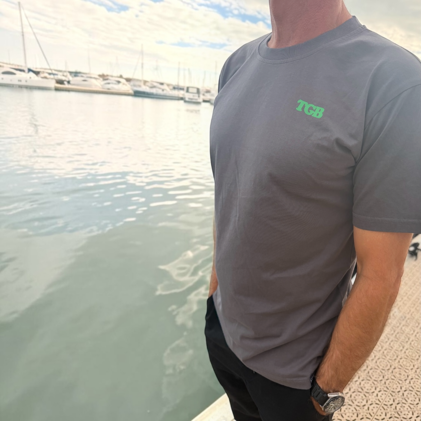 TOMBIES ADULT TEE - CHARCOAL
