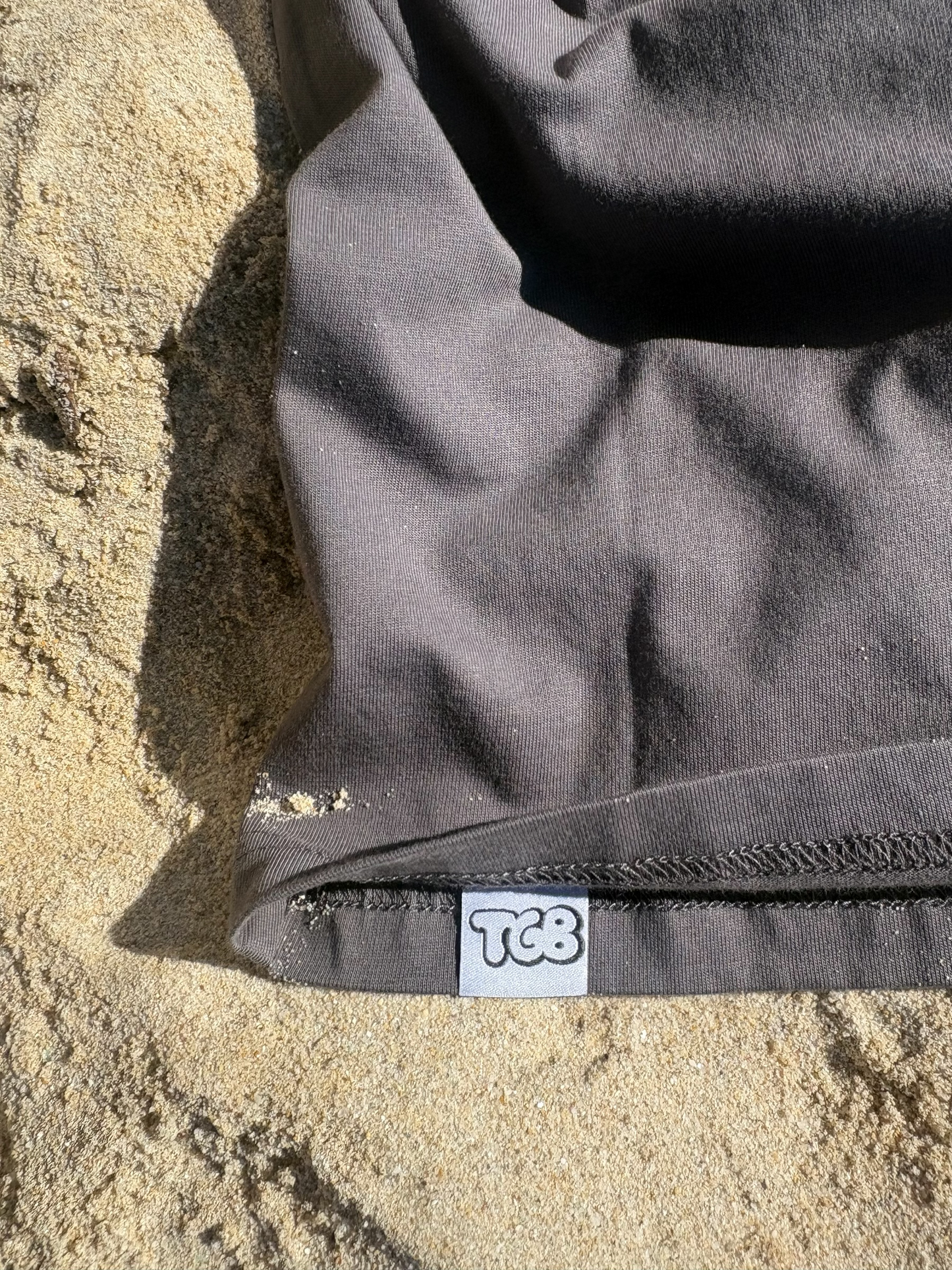 TOMBIES GROM TEE - CHARCOAL